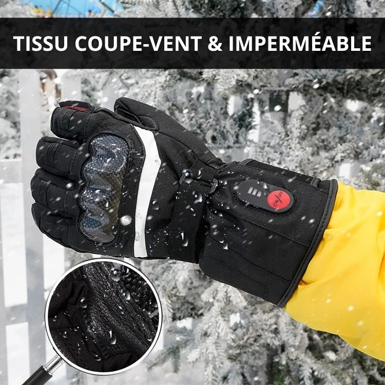 All Road|Gants Chauffants Moto Hiver Renforcés