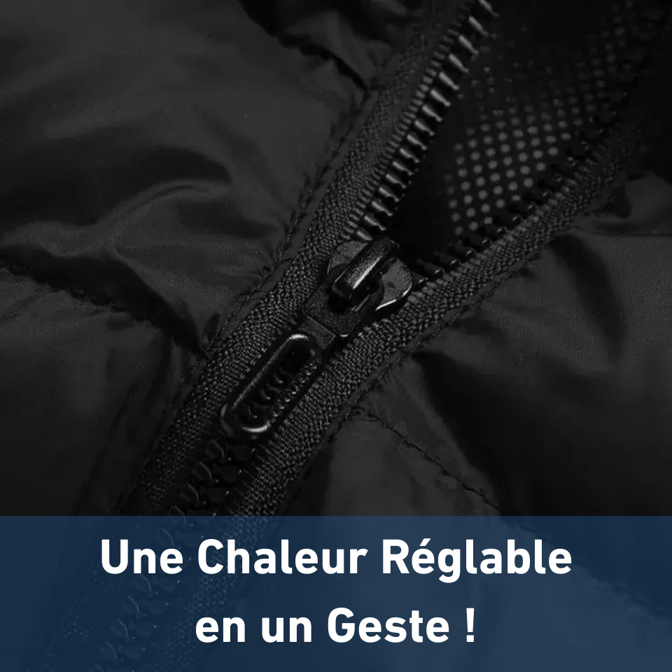 Gilet chauffant électrique USB pour hommes avec logo personnalisé Gilet chauffant d'hiver intelligent pour femmes avec contrôle de la température