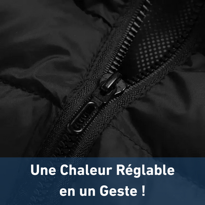 Gilet chauffant électrique USB pour hommes avec logo personnalisé Gilet chauffant d'hiver intelligent pour femmes avec contrôle de la température