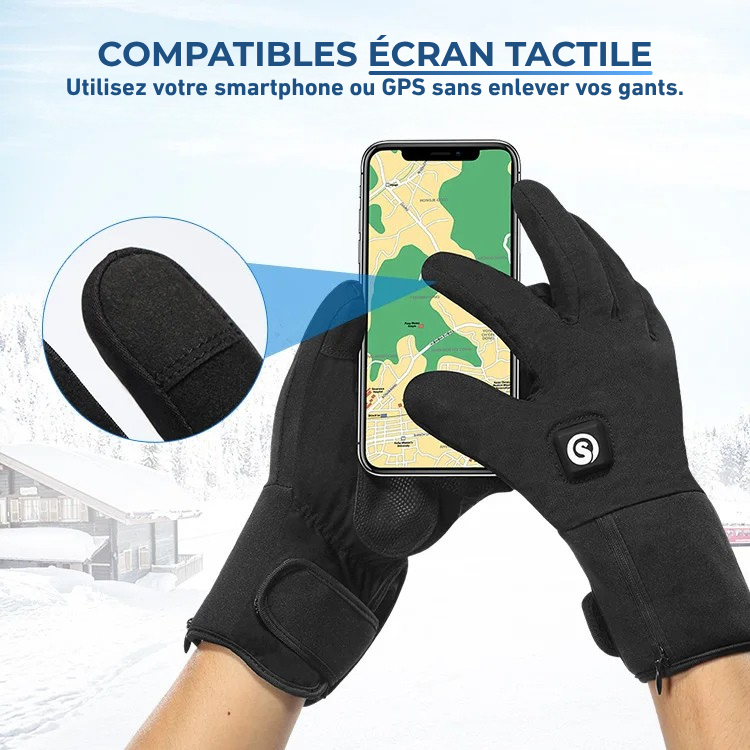 Aéro｜Gants Chauffants Légers Coupe-Vent