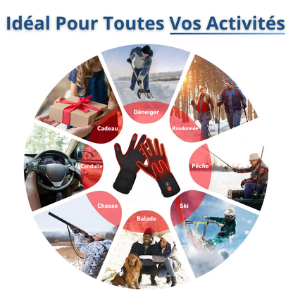 Fusion｜Gants Chauffants Légers Étanches