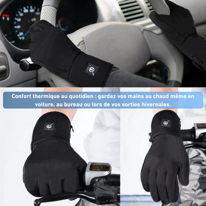 Nova｜Gants Chauffants Fins Étanches