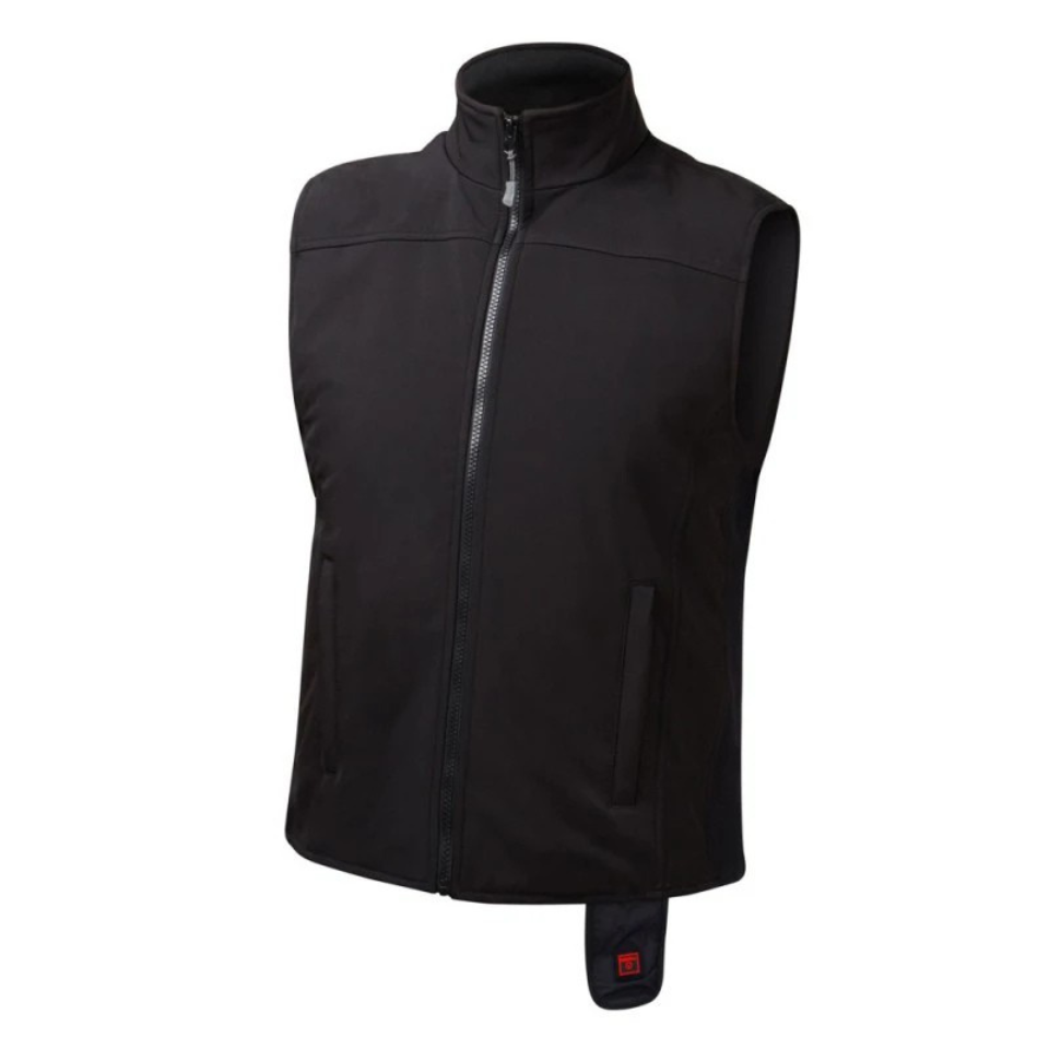 Gilet électrique léger Rechargeable pour hommes, gilet thermique batterie Durable avec taille élastique pour moto