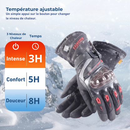 Ignis｜Gants Chauffants Moto Étanches
