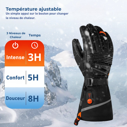 Névé｜Gants Chauffants Premium Rechargeable