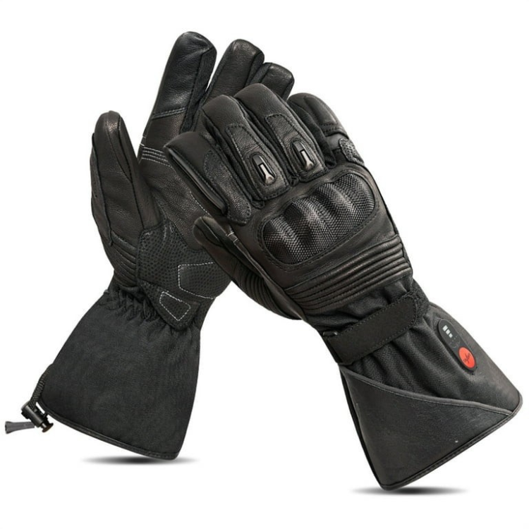 Roadmaster｜Gants Chauffants Moto en Cuir Étanches