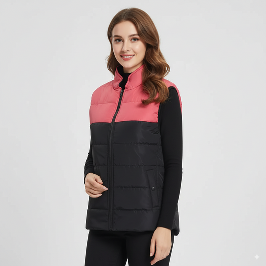Women’s Heated Vest – Electric Winter Warm Jacket, 9 Heating Zones