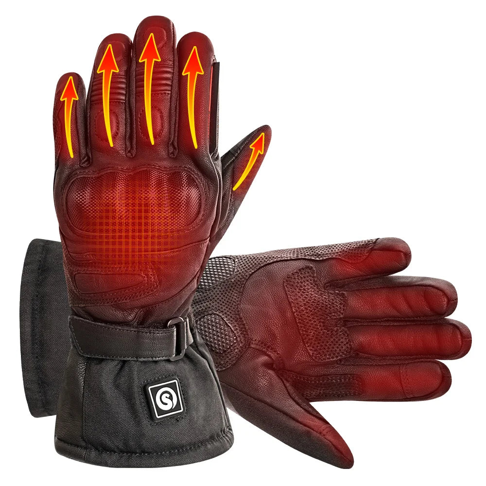 Pro Rider｜Gants Chauffants Moto Hiver Étanches
