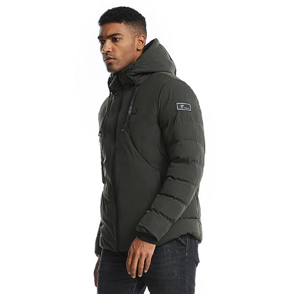 Veste d'hiver chauffante électrique, marque professionnelle de qualité en chine, coupe-vent thermique à piles