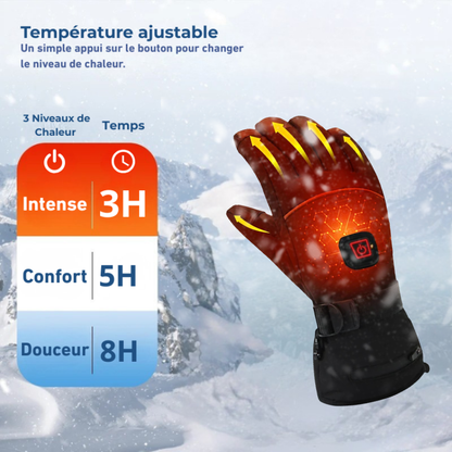 Boréal｜Gants De Ski Chauffants Étanches