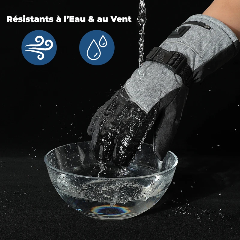 Éclipse｜Gants de Ski Chauffants Étanches