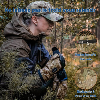 Focal｜Gants Chauffants de Chasse Haute Précision