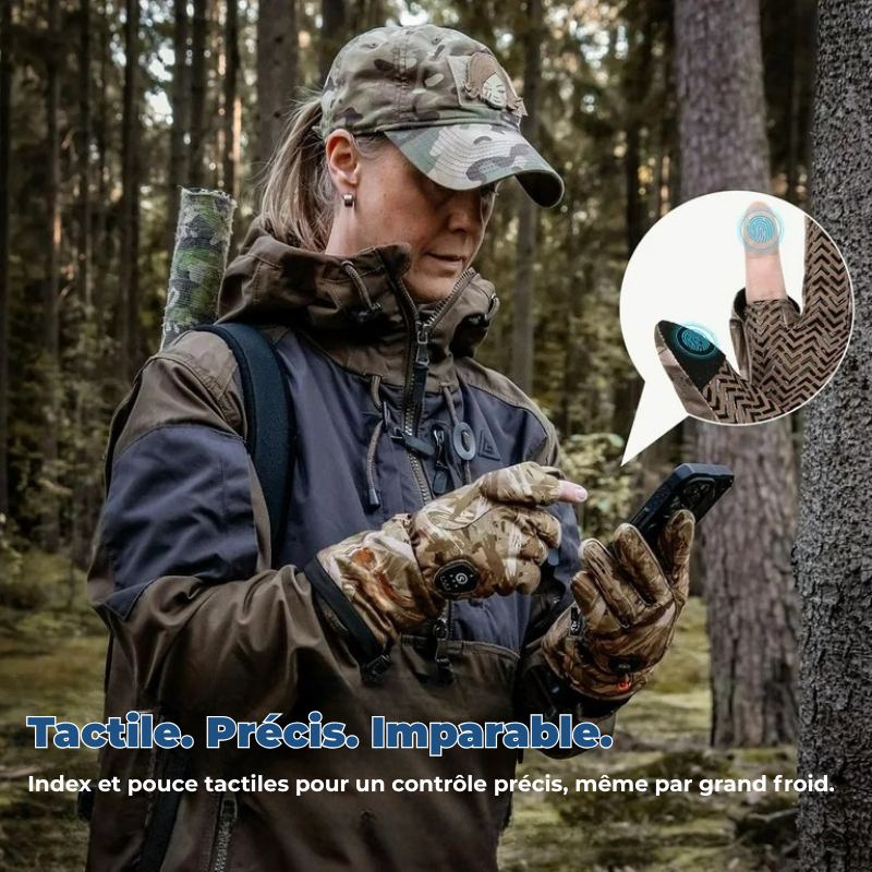 Focal｜Gants Chauffants de Chasse Haute Précision