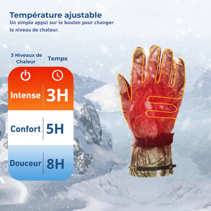 Lisière｜Gants Chauffants de Chasse Étanches