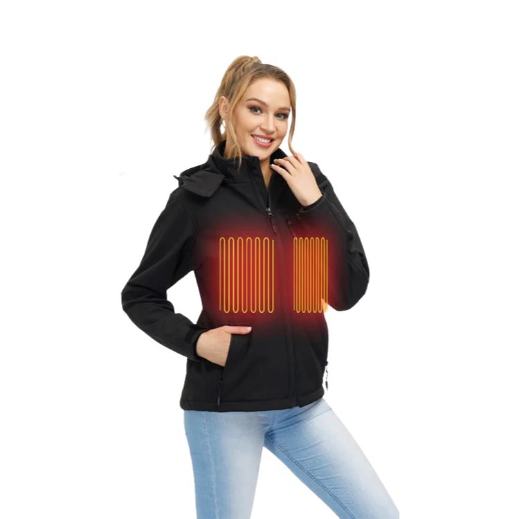 Veste Chauffante Femme Hiver Imperméable