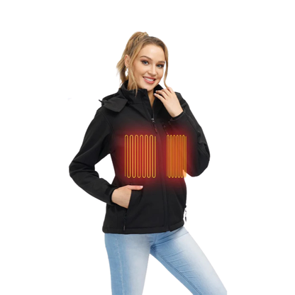 Veste Chauffante Femme Hiver Imperméable
