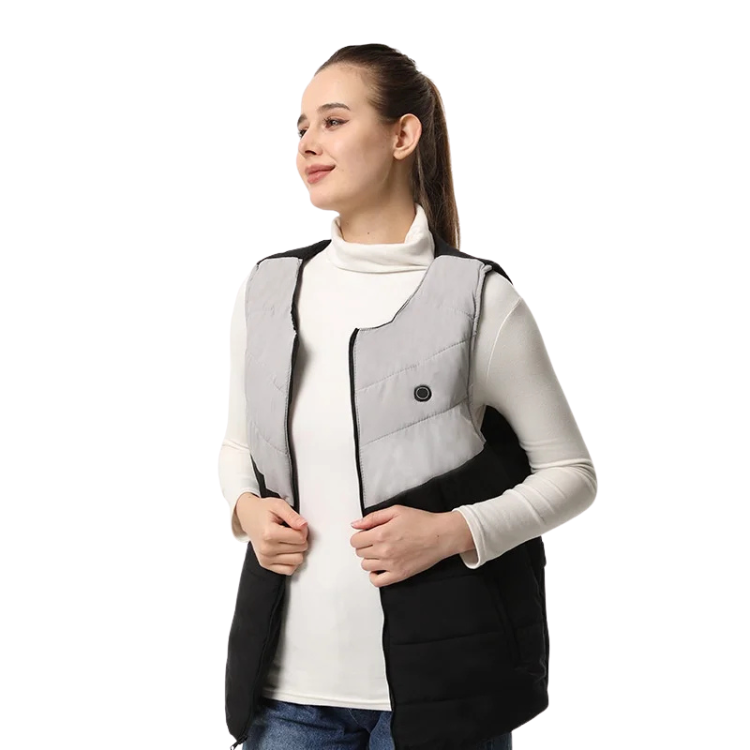 Veste Chauffante Sans Manches Femme Hiver