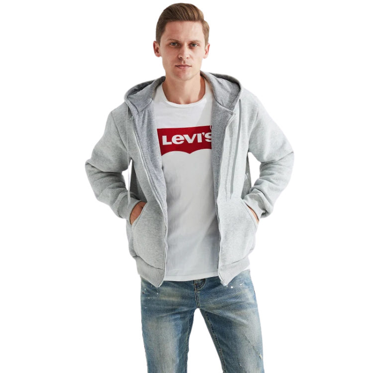 Gilet Chauffant à Capuche Homme Style Classique