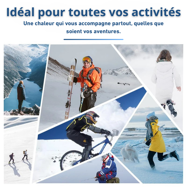 Veste Chauffante Femme Hiver Ergonomique et Imperméable