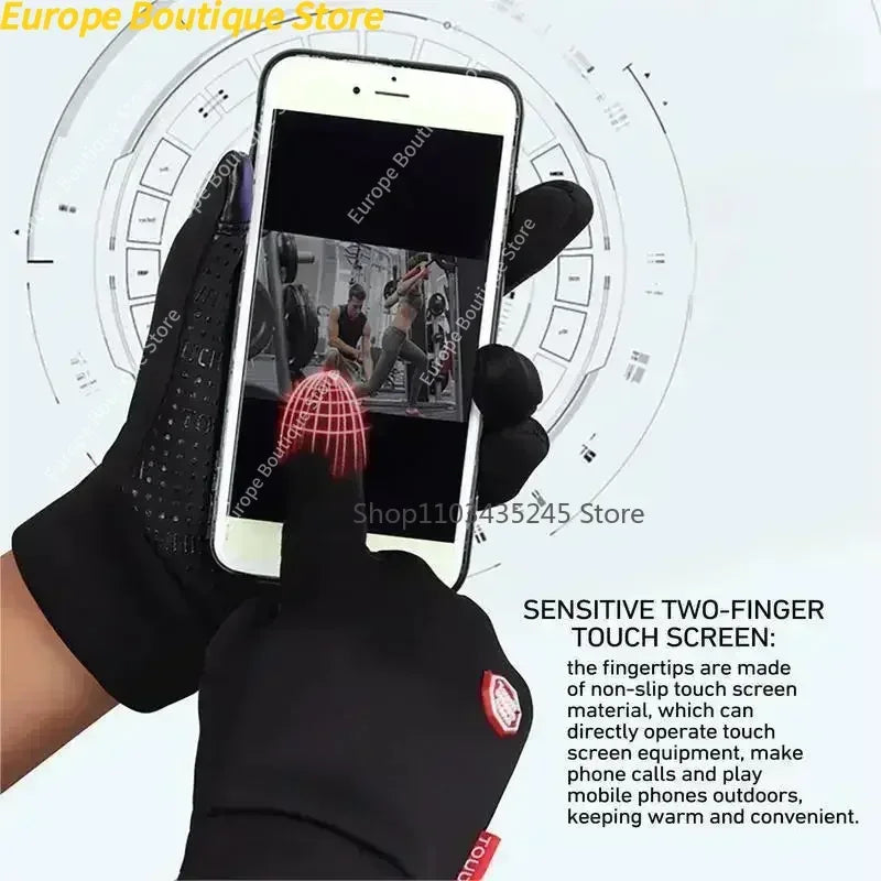 Winter Warm Rechargeable Electric Liner Heated Gloves Outdoor Riding Skiing Motorcycling Gloves Cycling Accessories Hand Warmer