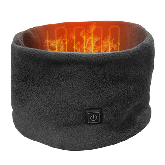 USB Electric Heated Scarf Heating Fleece Scarf Neck Wrap Unisex Winter Neck Warmer 3 Speed Adjustment For Cycling Skiing Camping