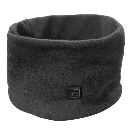 USB Electric Heated Scarf Heating Fleece Scarf Neck Wrap Unisex Winter Neck Warmer 3 Speed Adjustment For Cycling Skiing Camping