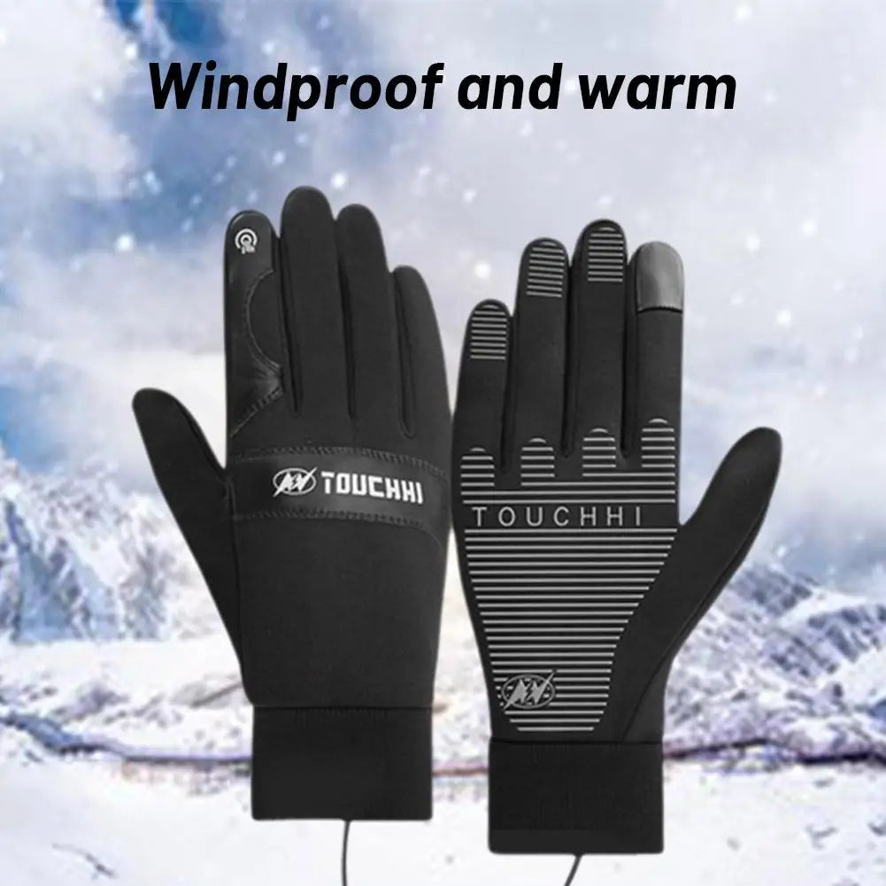 USB Heated Gloves,Riding Gloves, Ski Gloves, Heated Gloves Touchscreens Winter Accessories
