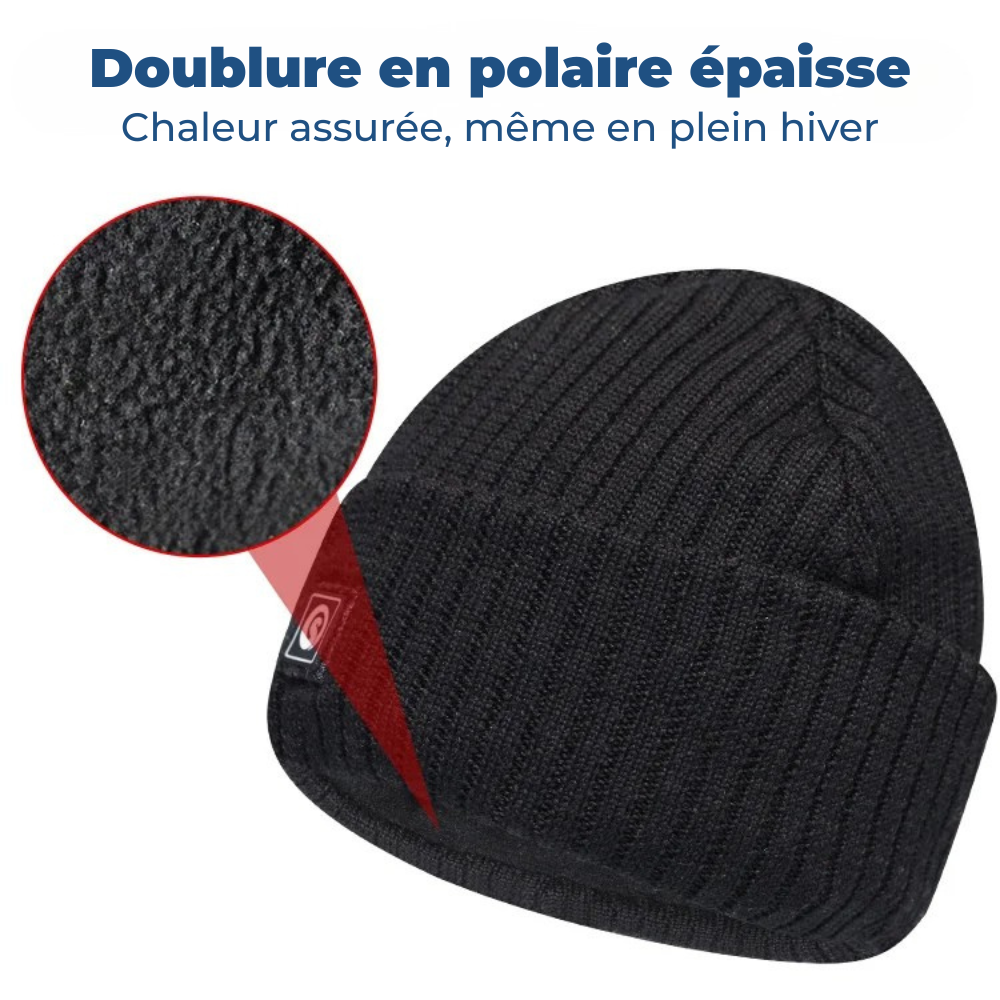 Bonnet Chauffant Hiver Ergonomique