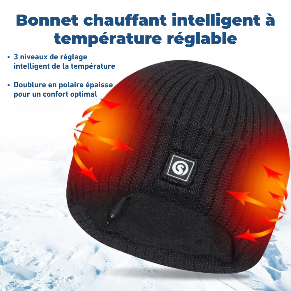Bonnet Chauffant Hiver Ergonomique