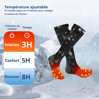 Chaussettes Chauffantes de Ski
