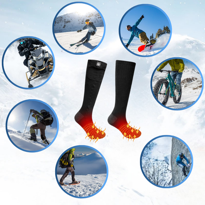 Chaussettes Chauffantes de Ski