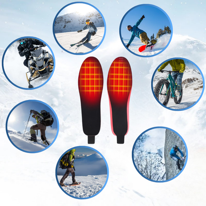 Semelles Chauffantes Rechargeables Sans Fil Ergonomiques