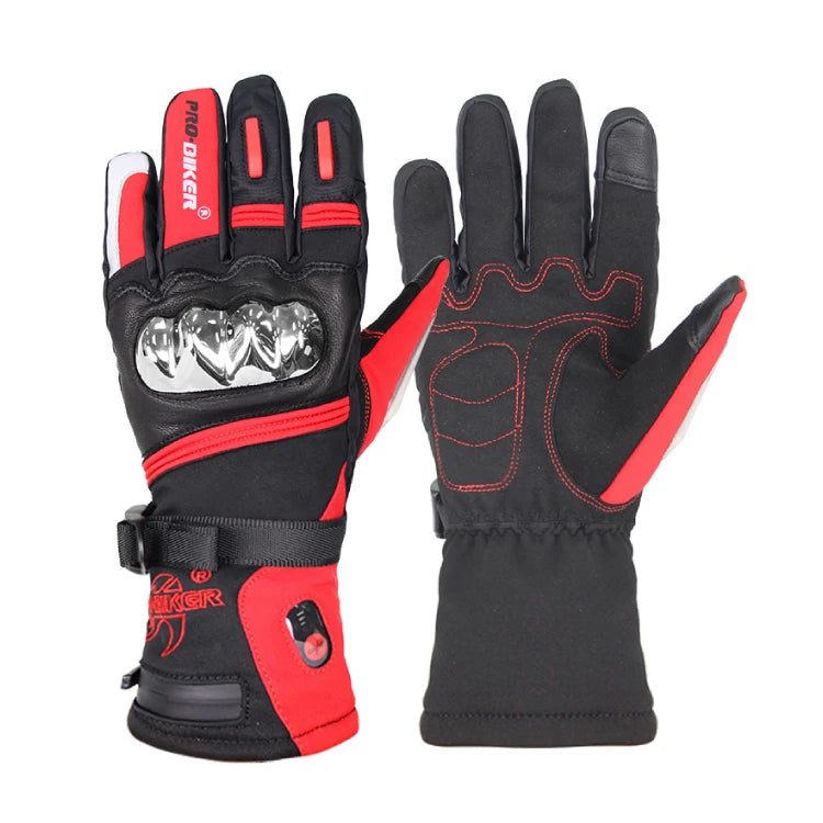 Pro Biker｜Gants Chauffants Moto Étanches Coupe-Vent
