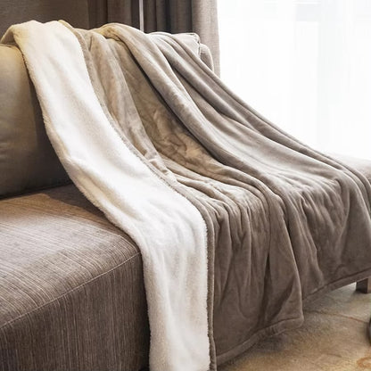 Plaid Chauffant à Température Réglable