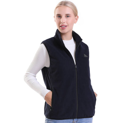 Gilet Chauffant Femme Hiver à Col Montant